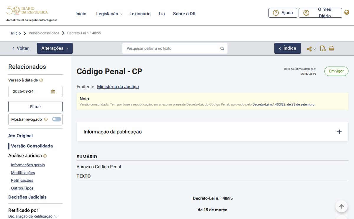 dre codigo penal 152