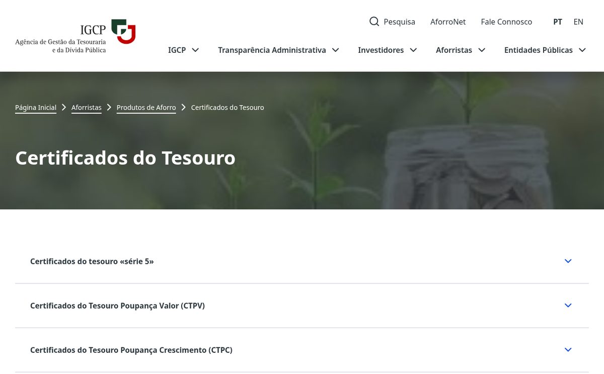 igcp tesouro