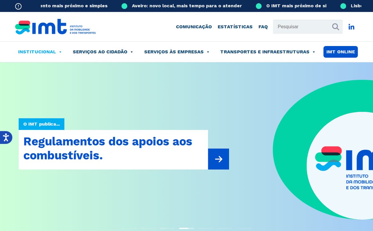 IMT — Instituto da Mobilidade e dos Transportes